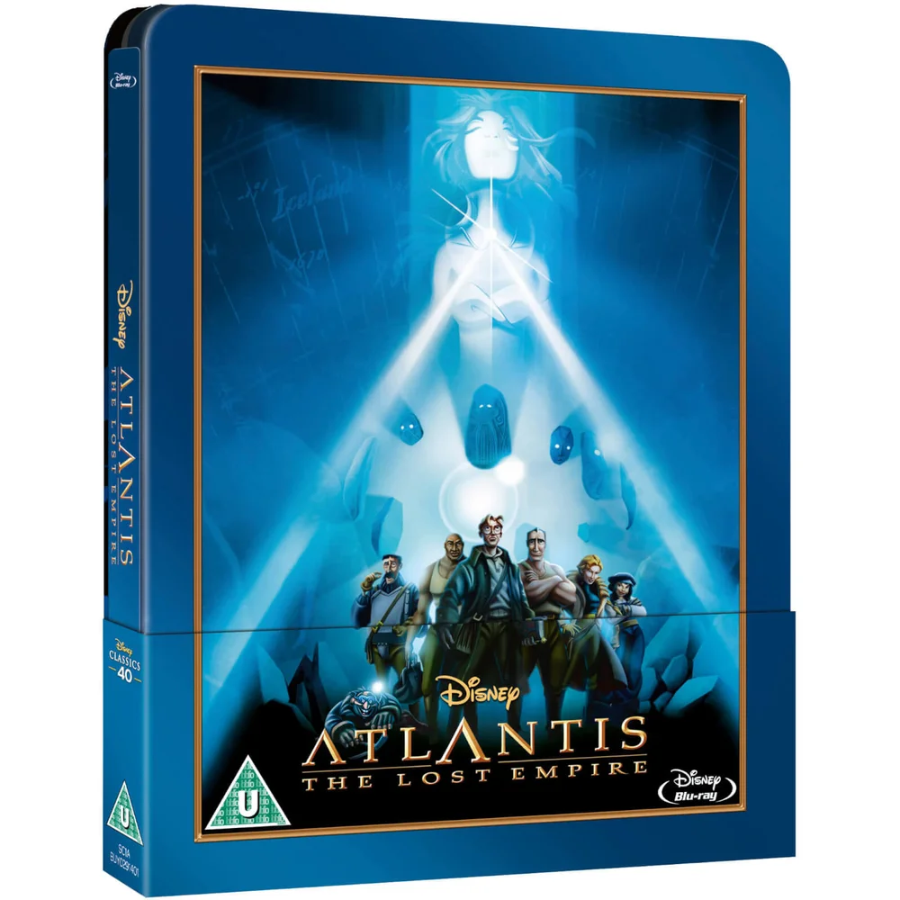 Atlantis The Lost Empire - Zavvi Exclusive Limited Edition Steelbook (The Disney Collection #40) Image 1