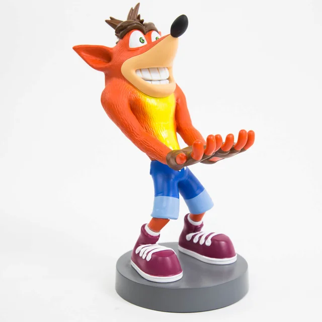 Crash Bandicoot Collectable 8 Inch Cable Guy Controller and Smartphone Stand