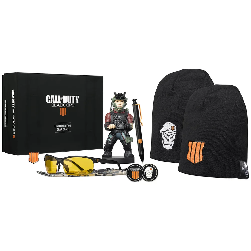 Call of Duty Black Ops IV Collectable Big Box - Includes Mini Cable Guy Image 1