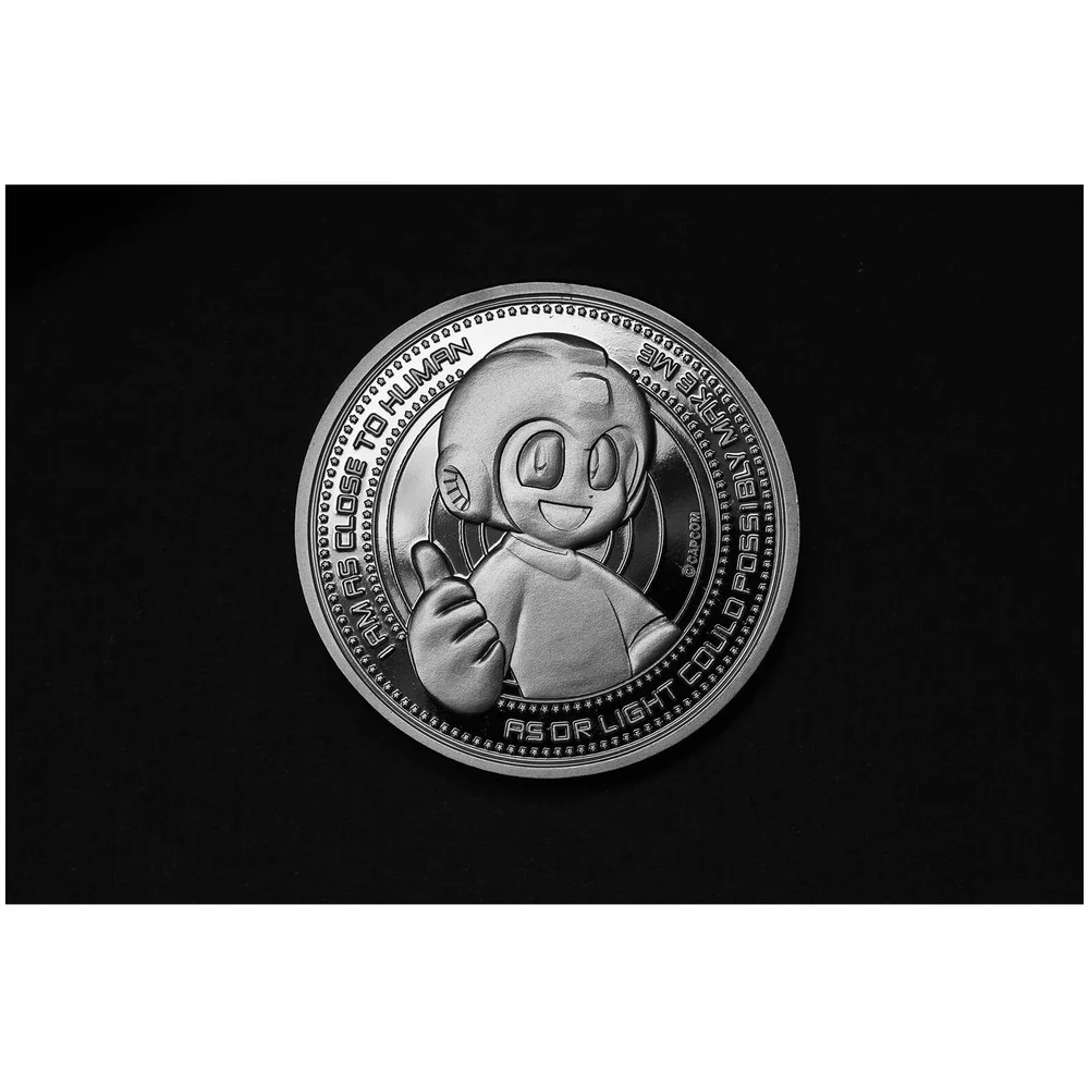 Megaman Collector's Limited Edition Coin: Silver Variant Image 1