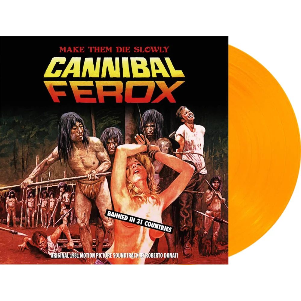 Cannibal Ferox: The Original 1981 Motion Picture Soundtrack - Zavvi UK Exclusive Vinyl (200 Pieces) Image 1