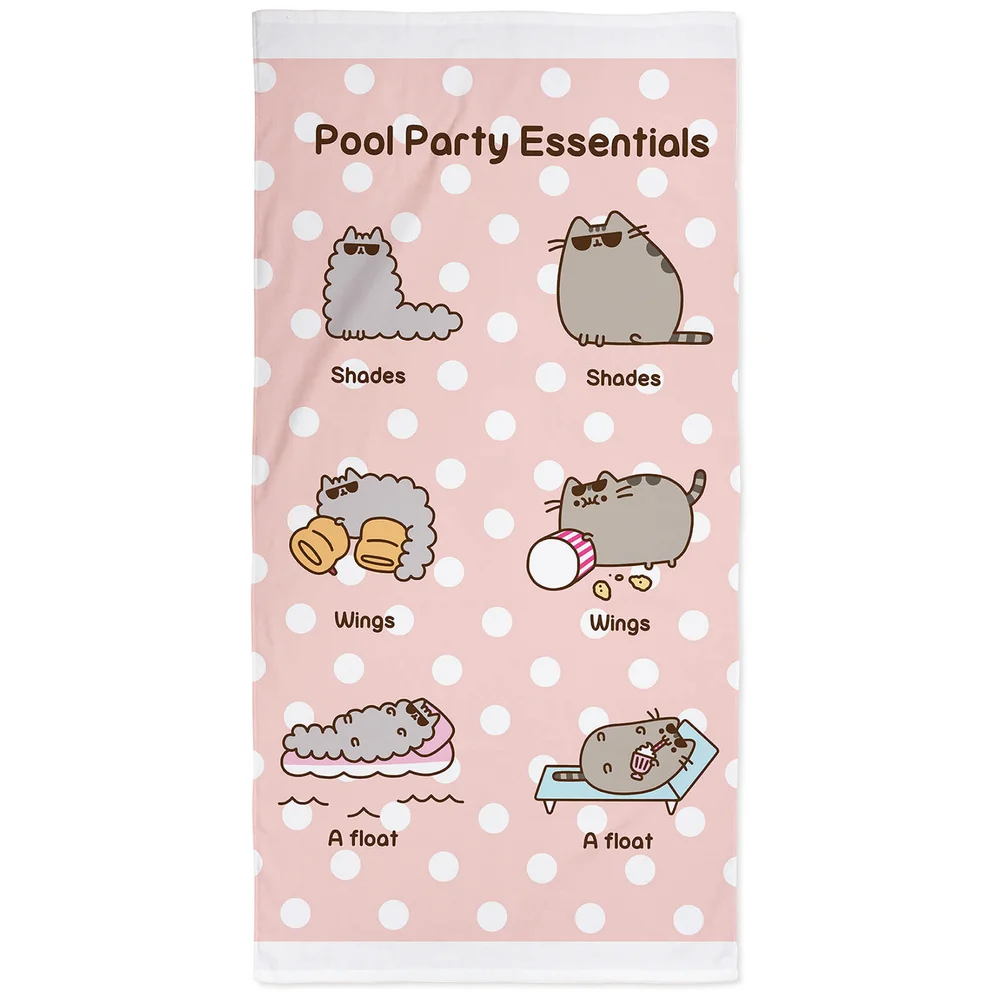Pusheen Party Towel Image 1