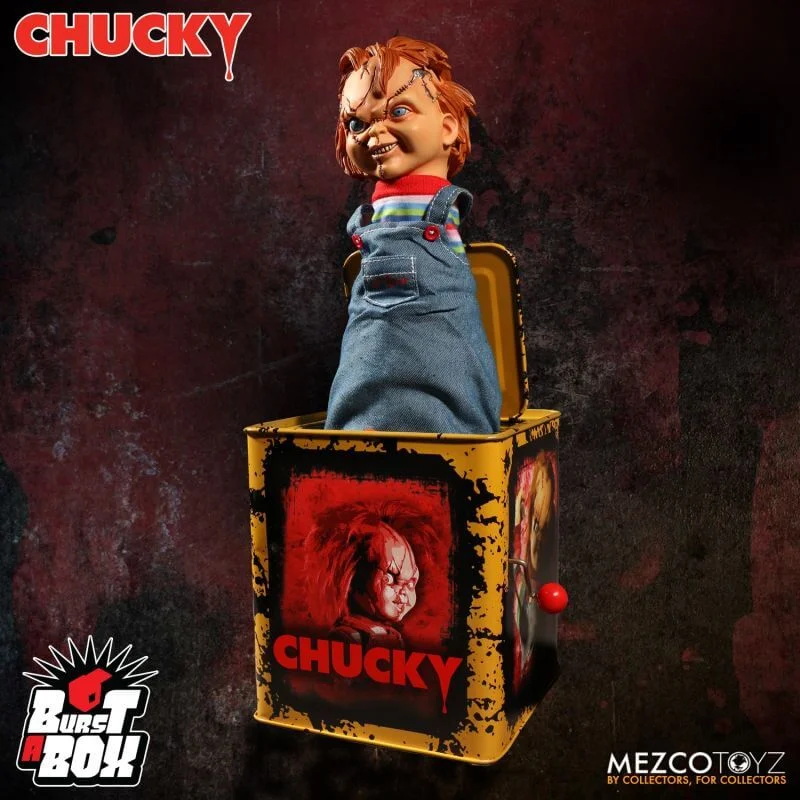 Mezco Scarred Chucky Burst A Box Image 1