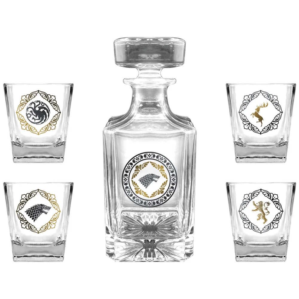 Game of Thrones Premium Decanter & Glass Set Image 1
