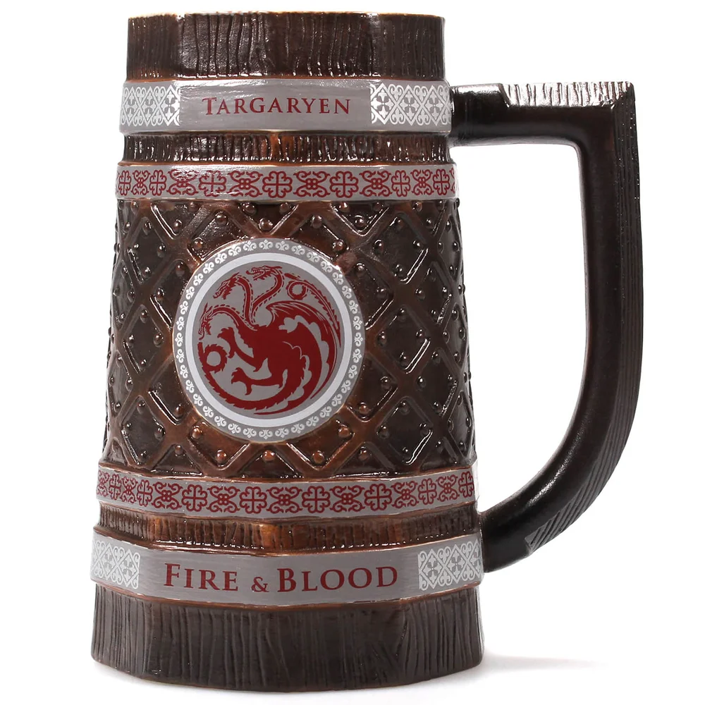 Game of Thrones Embossed Stein - Targaryen Image 1
