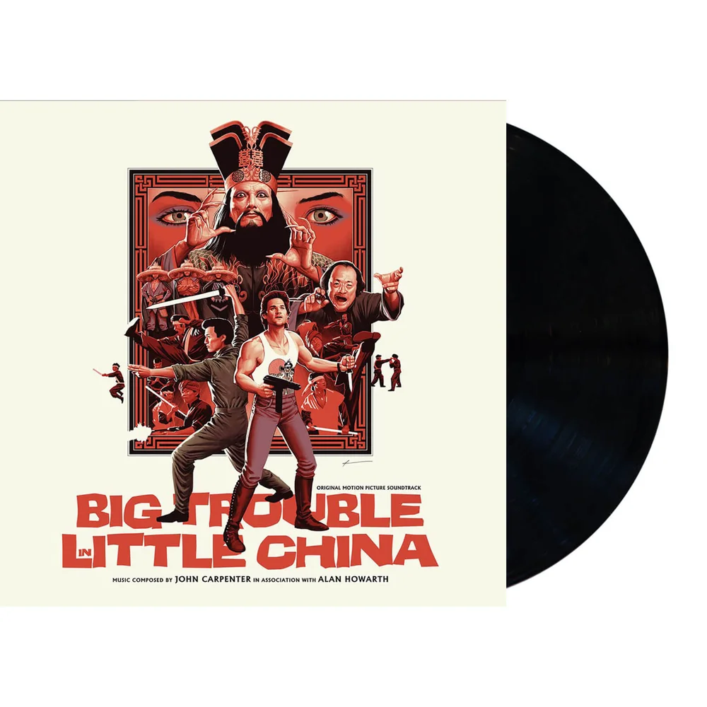 Mondo Big Trouble In Little China - Original Motion Picture Soundtrack 2XLP (Black Vinyl) Image 1