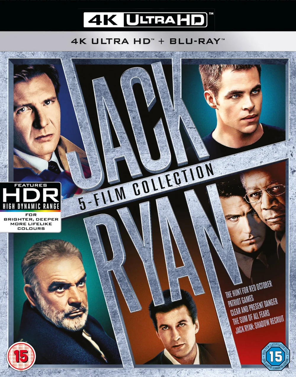 Jack Ryan Boxset (5 Films) - 4K Ultra HD Image 1
