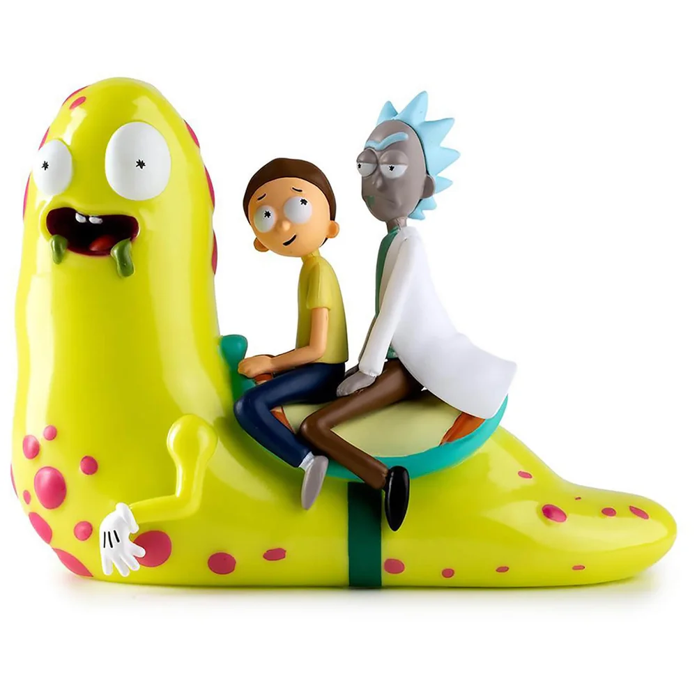 Kidrobot Adult Swim Rick and Morty Slippery Stair 7 Inch Vinyl Figure Image 1