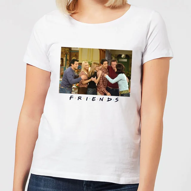 Friends Cast Shot Women's T-Shirt - White