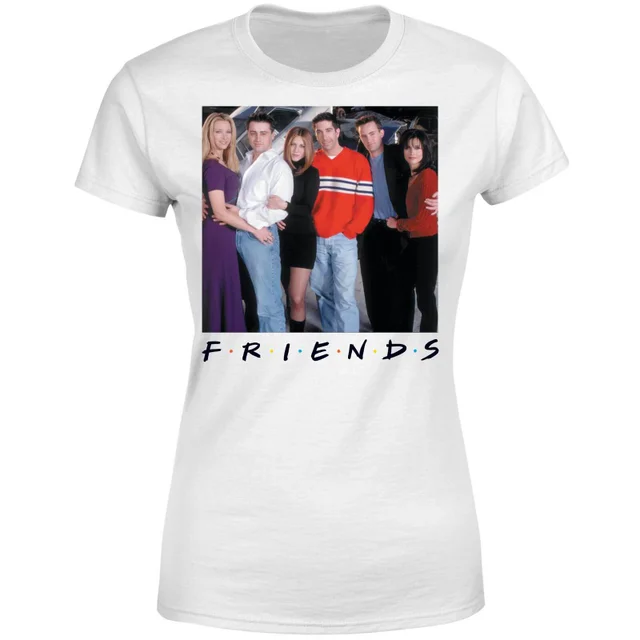 Friends Cast Pose Women's T-Shirt - White