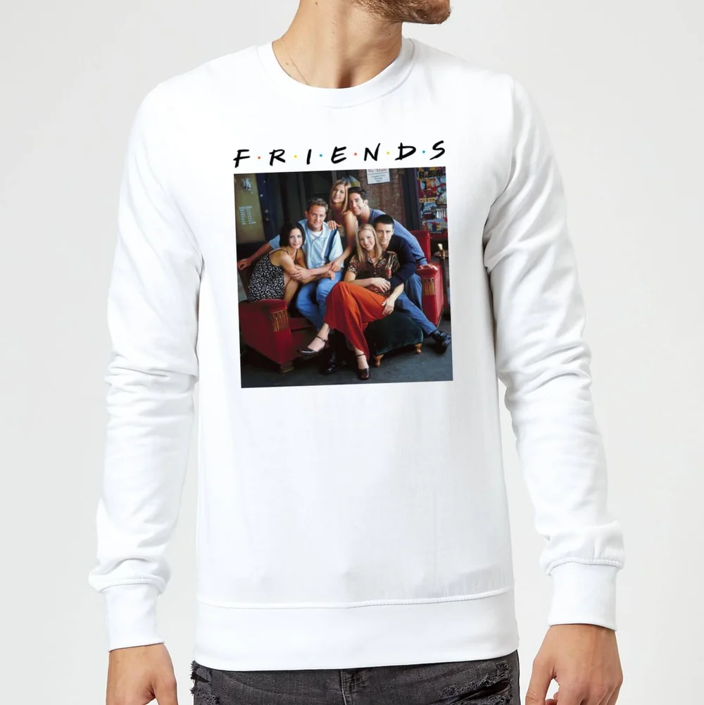 Friends Classic Character Sweatshirt - White - S Image 1