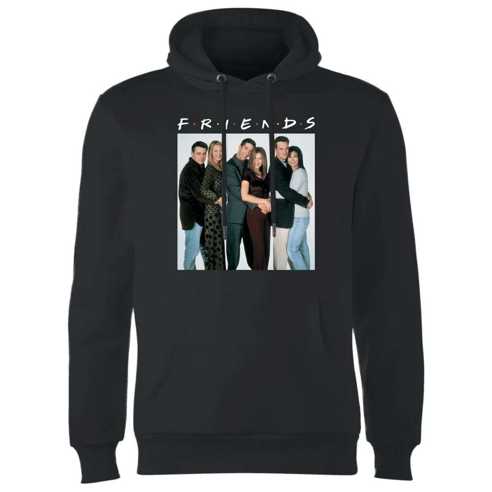 Friends Group Shot Hoodie - Black - S Image 1