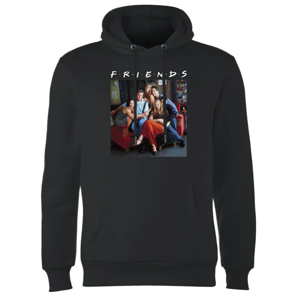 Friends Classic Character Hoodie - Black - S Image 1