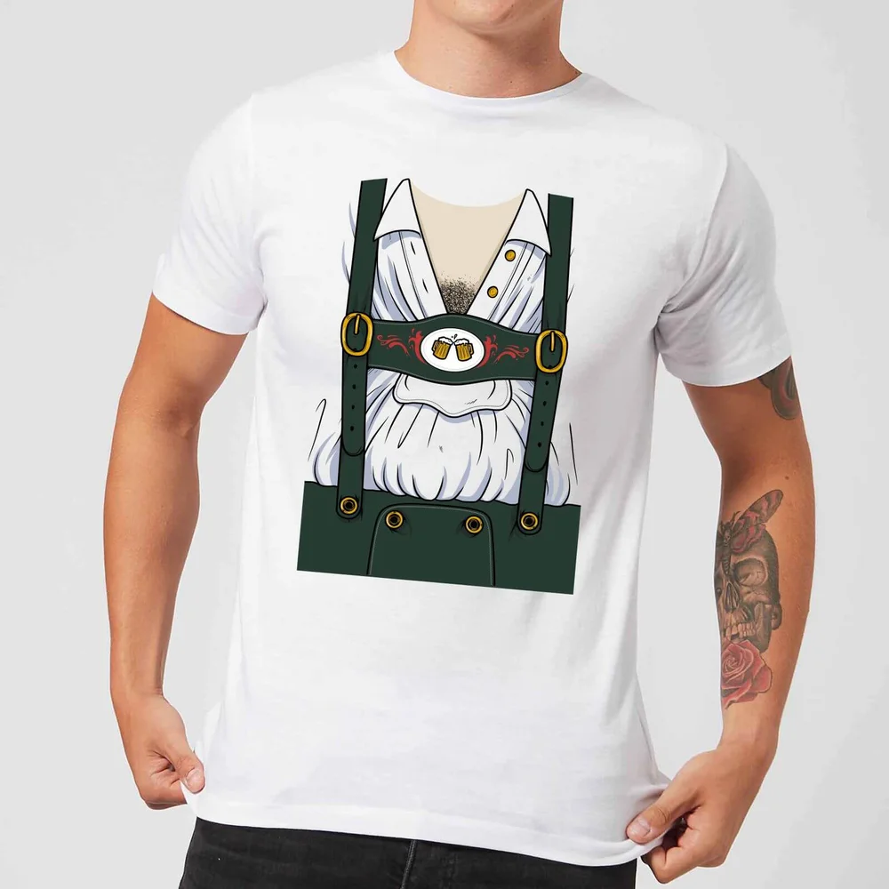 Oktoberfest Chest Men's T-Shirt - White - S - White Image 1