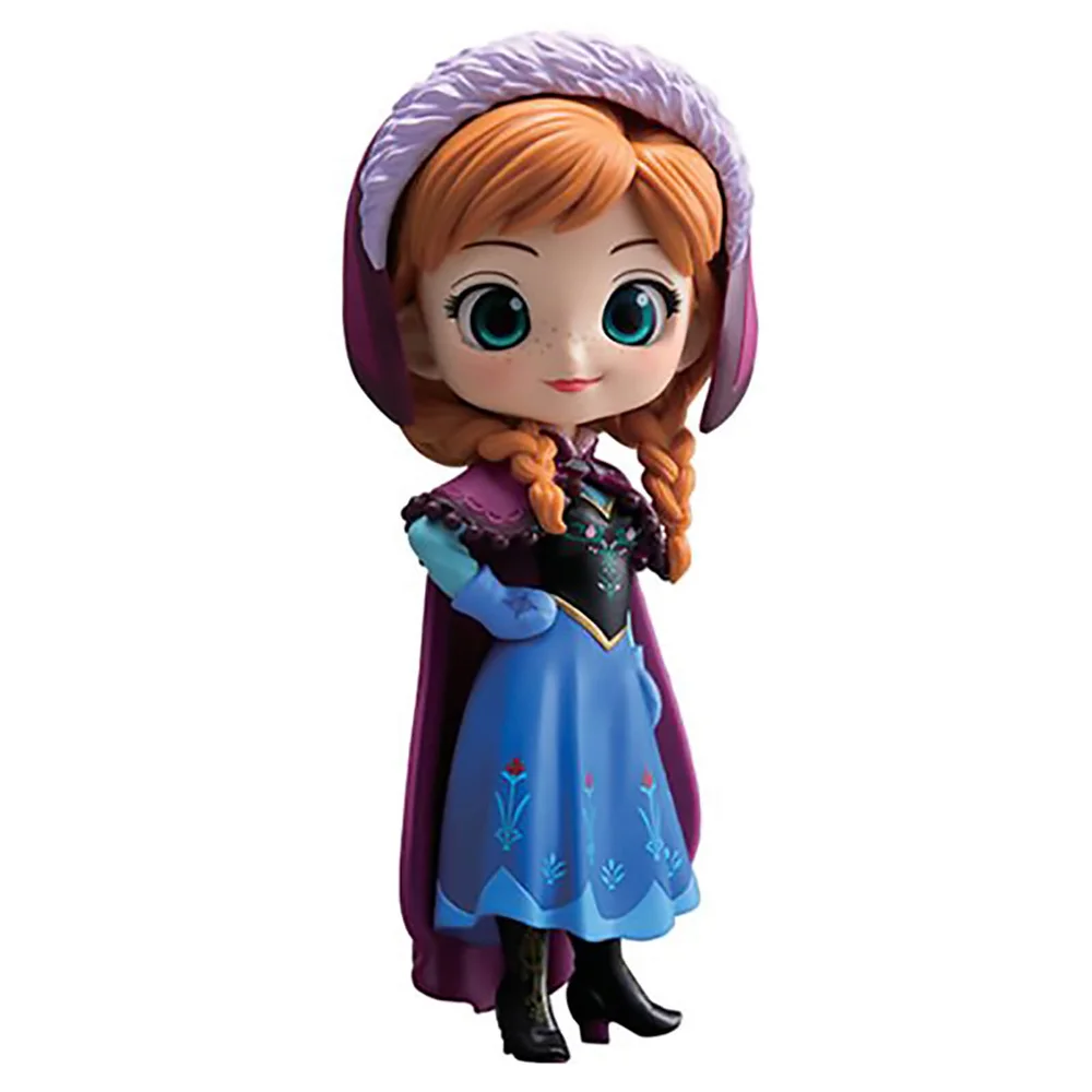 Banpresto Q Posket Disney Frozen Anna Figure 14cm (Normal Colour Version) Image 1