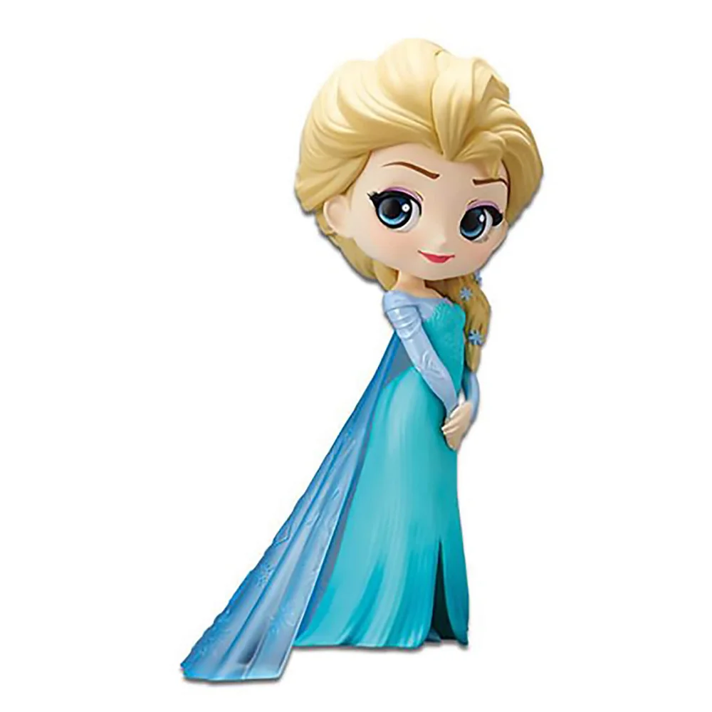 Banpresto Q Posket Disney Frozen Elsa Figure 14cm (Normal Colour Version) Image 1
