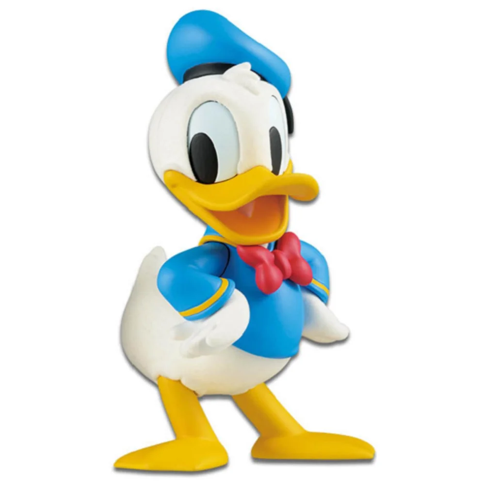 Banpresto Disney Characters Fluffy Puffy Donald and Daisy - Donald Figure 10cm Image 1
