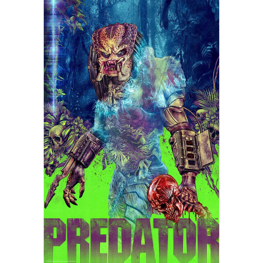 Predator Giclee Print by Chris Christodoulou - Zavvi Exclusive Image 1