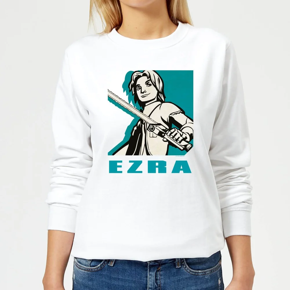 Star Wars Rebels Ezra Women's Sweatshirt - White - S Image 1