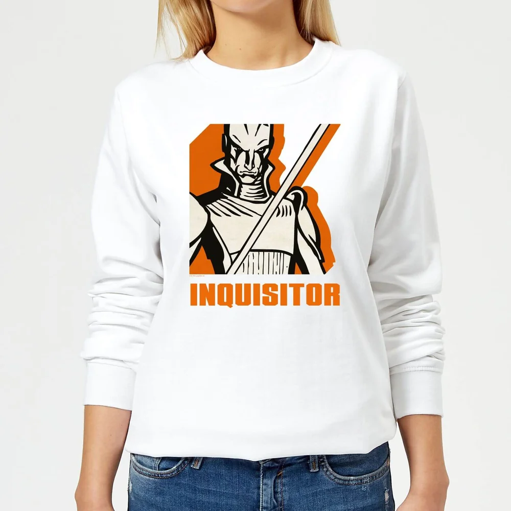 Star Wars Rebels Inquisitor Women's Sweatshirt - White - S Image 1