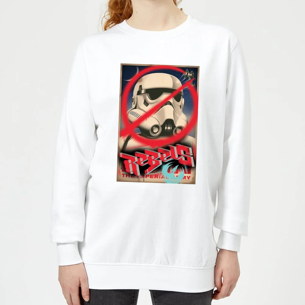 Star Wars Rebels Poster Women's Sweatshirt - White - S Image 1