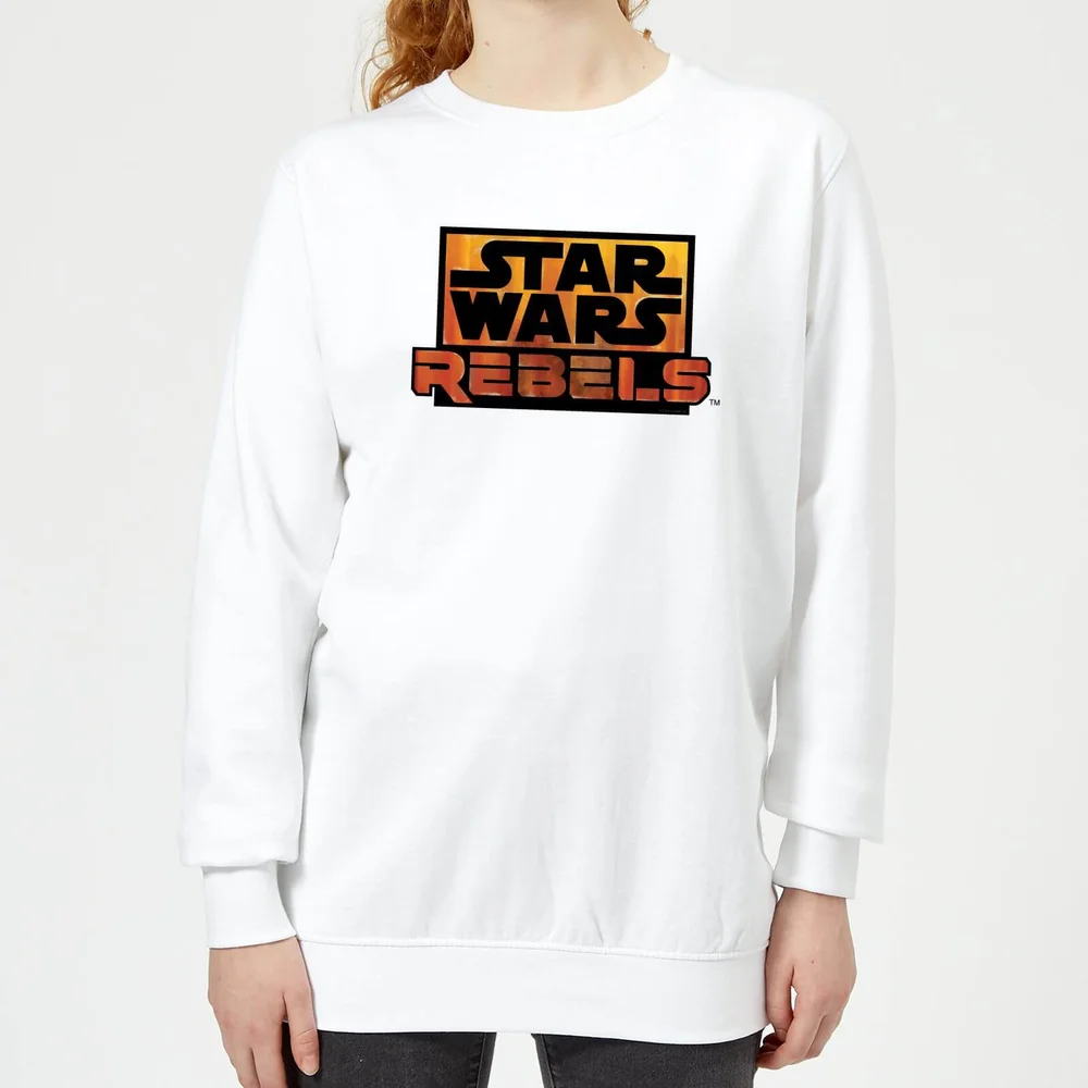 Star Wars Rebels Logo Women's Sweatshirt - White - S Image 1