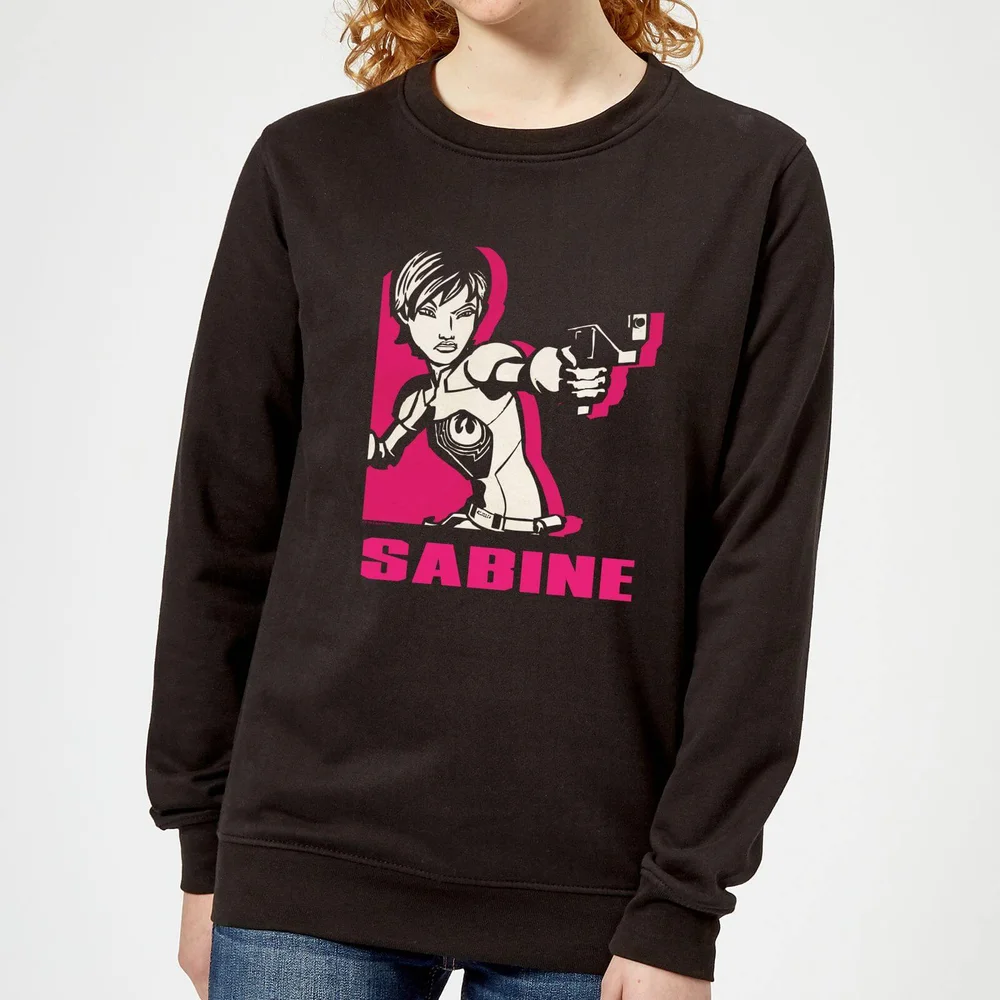 Star Wars Rebels Sabine Women's Sweatshirt - Black - S Image 1