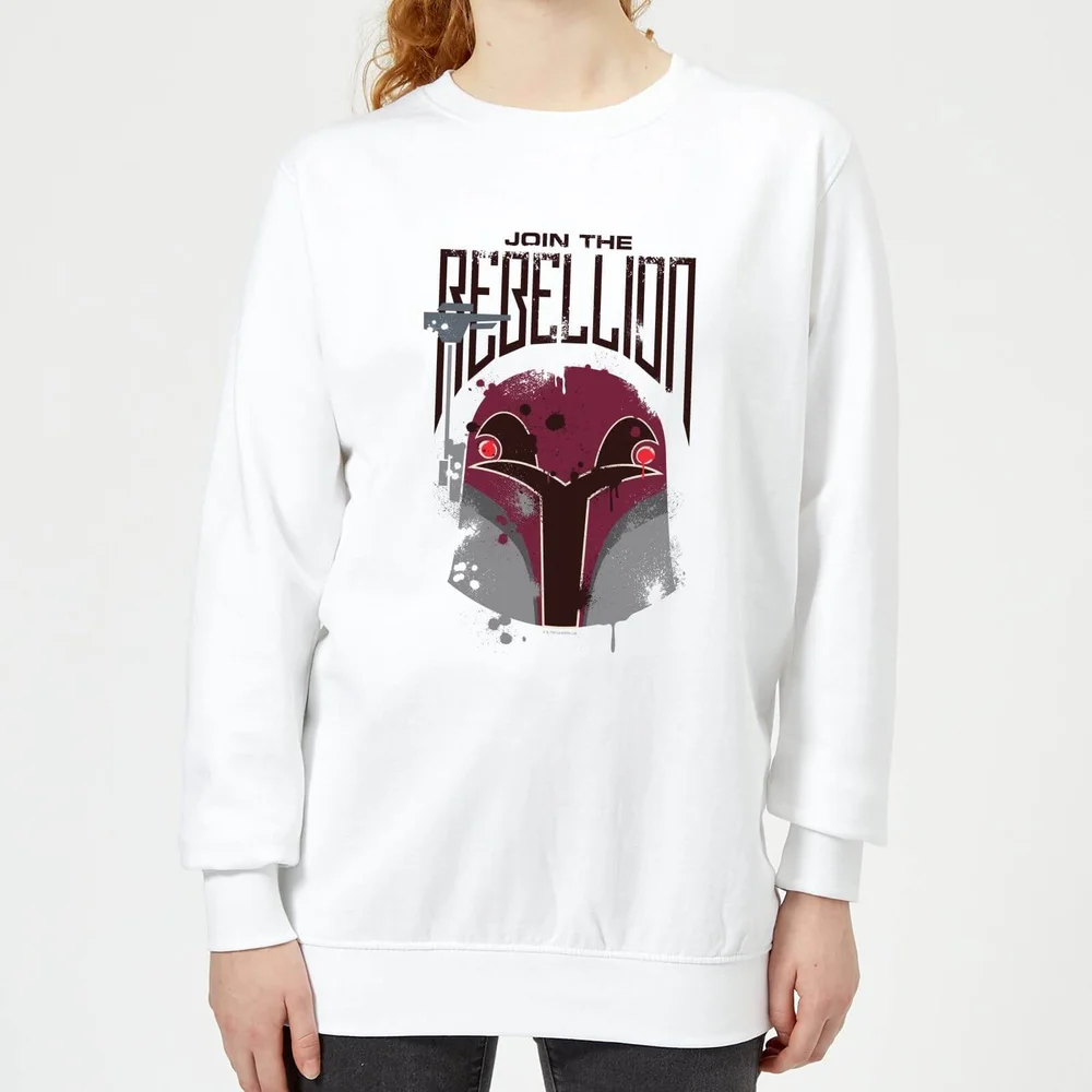 Star Wars Rebels Rebellion Women's Sweatshirt - White - S Image 1
