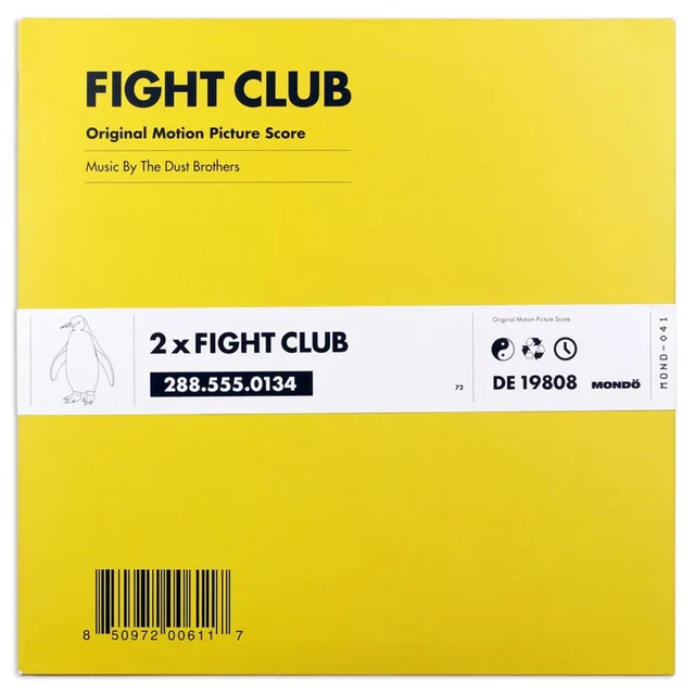 Mondo Fight Club (1999 Original Soundtrack) 2xLP (Pink Vinyl)
