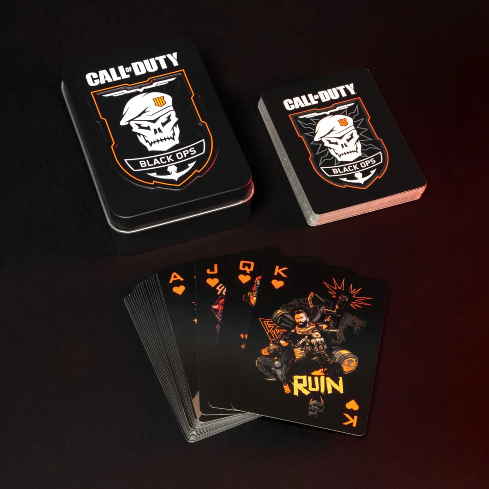 Call of Duty Black Ops 4 Playing Cards Image 1
