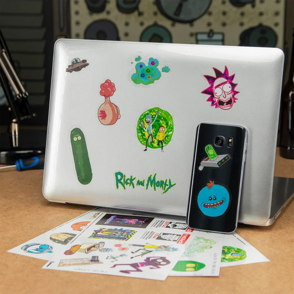 Rick and Morty Gadget Decals Image 1
