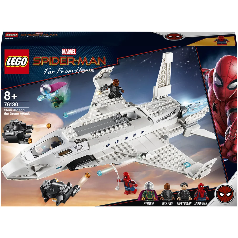 LEGO Marvel Stark Jet and the Drone Attack Toy (76130) Image 1