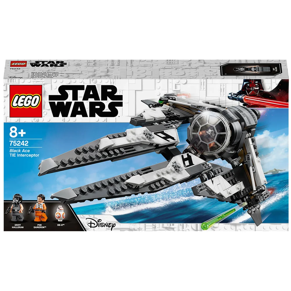 LEGO Star Wars: Black Ace TIE Interceptor Starfighter (75242) Image 1