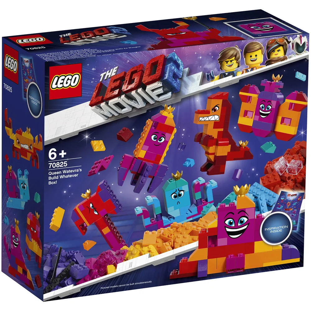 LEGO Movie 2: Queen Watevra's Build Whatever Box! (70825) Image 1