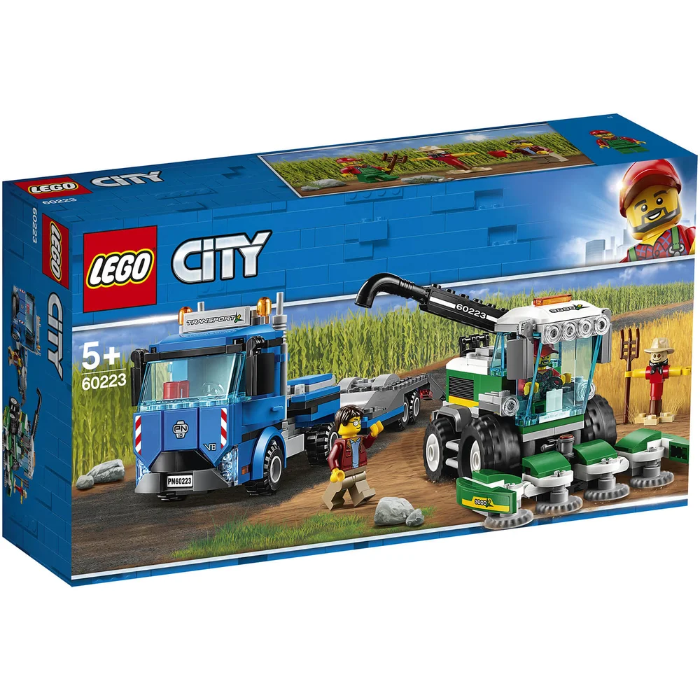 LEGO City Great Vehicles: Harvester Transport (60223) Image 1