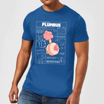 Zavvi Exclusive Rick and Morty Plumbus Men's T-Shirt - Royal Blue