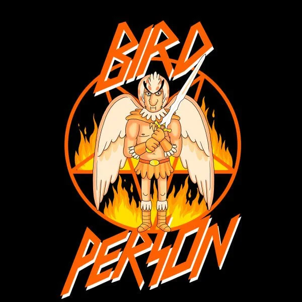 Rick and Morty Bird Person Women's T-Shirt - Black