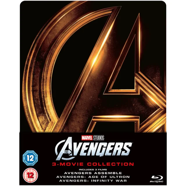 Avengers 1-3 Collection - Zavvi Exclusive Steelbook
