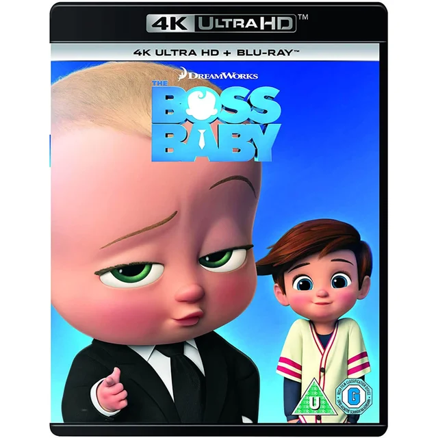 The Boss Baby - 2018 Artwork Refresh - 4K Ultra HD (Includes Blu-Ray)