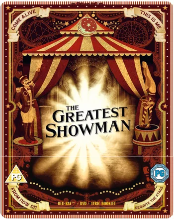 The Greatest Showman Zavvi Exclusive Limited Edition Steelbook