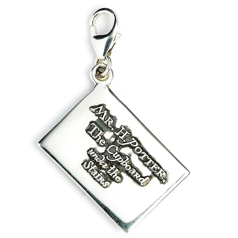 Harry Potter Sterling Silver Hogwarts Acceptance Letter Clip on Charm Image 1
