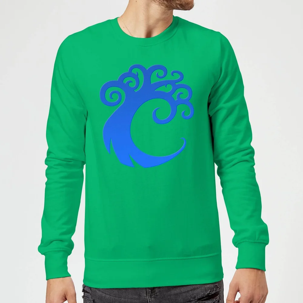 Magic The Gathering Simic Symbol Sweatshirt - Kelly Green - S - Kelly Green Image 1