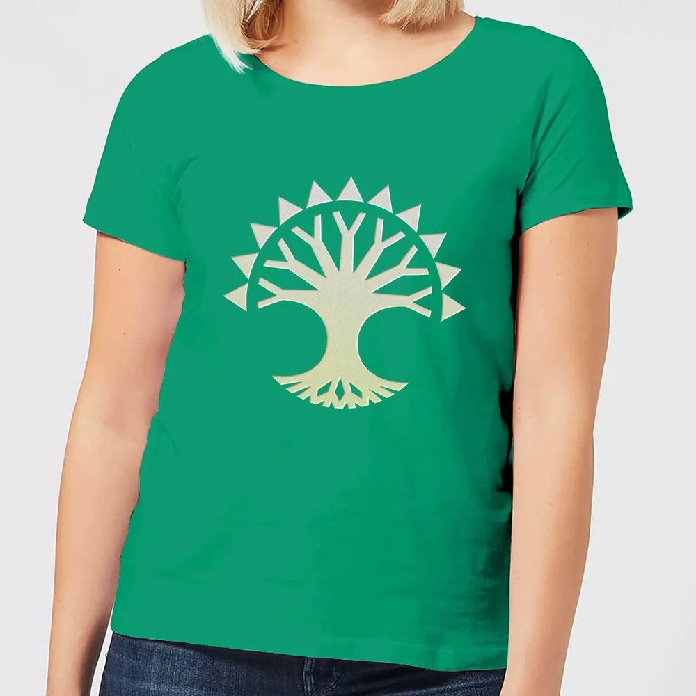 Magic The Gathering Selesnya Symbol Women's T-Shirt - Kelly Green - S - Kelly Green Image 1