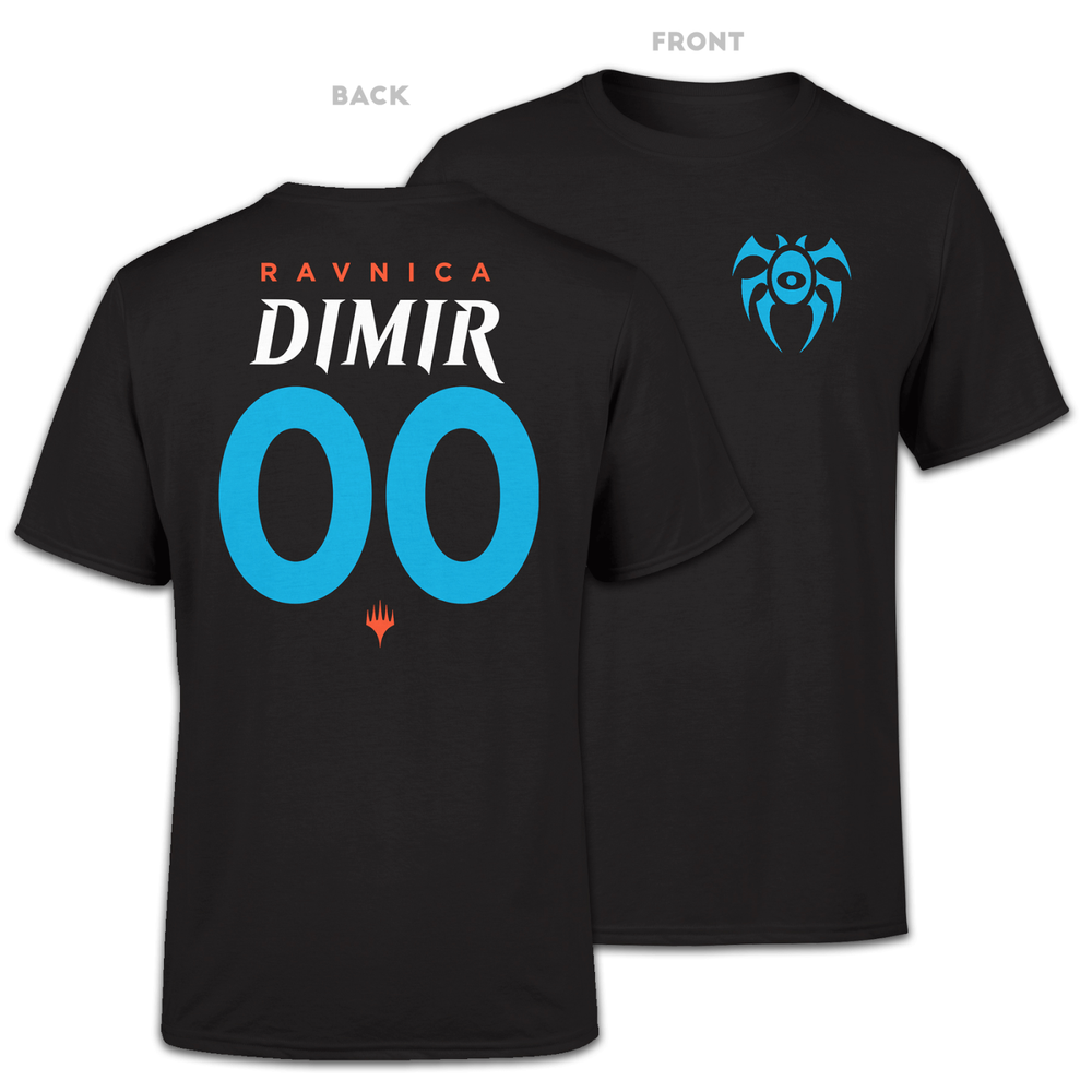 Magic The Gathering Dimir Sports Men's T-Shirt - Black - S - Black Image 1