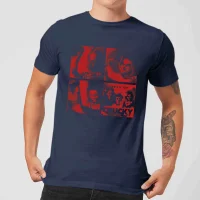 Chucky Family Photo Men's T-Shirt - Navy - undefined undefined
