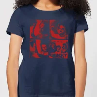 Chucky Family Photo Women's T-Shirt - Navy - undefined undefined