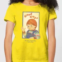 Chucky Good Guys Retro Women's T-Shirt - Yellow