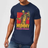 Universal Monsters The Mummy Retro Men's T-Shirt - Navy - undefined undefined