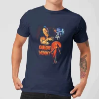 Universal Monsters The Mummy Vintage Poster Men's T-Shirt - Navy - undefined undefined