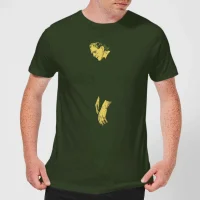 Universal Monsters Frankenstein Illustrated Men's T-Shirt - Forest Green - undefined undefined